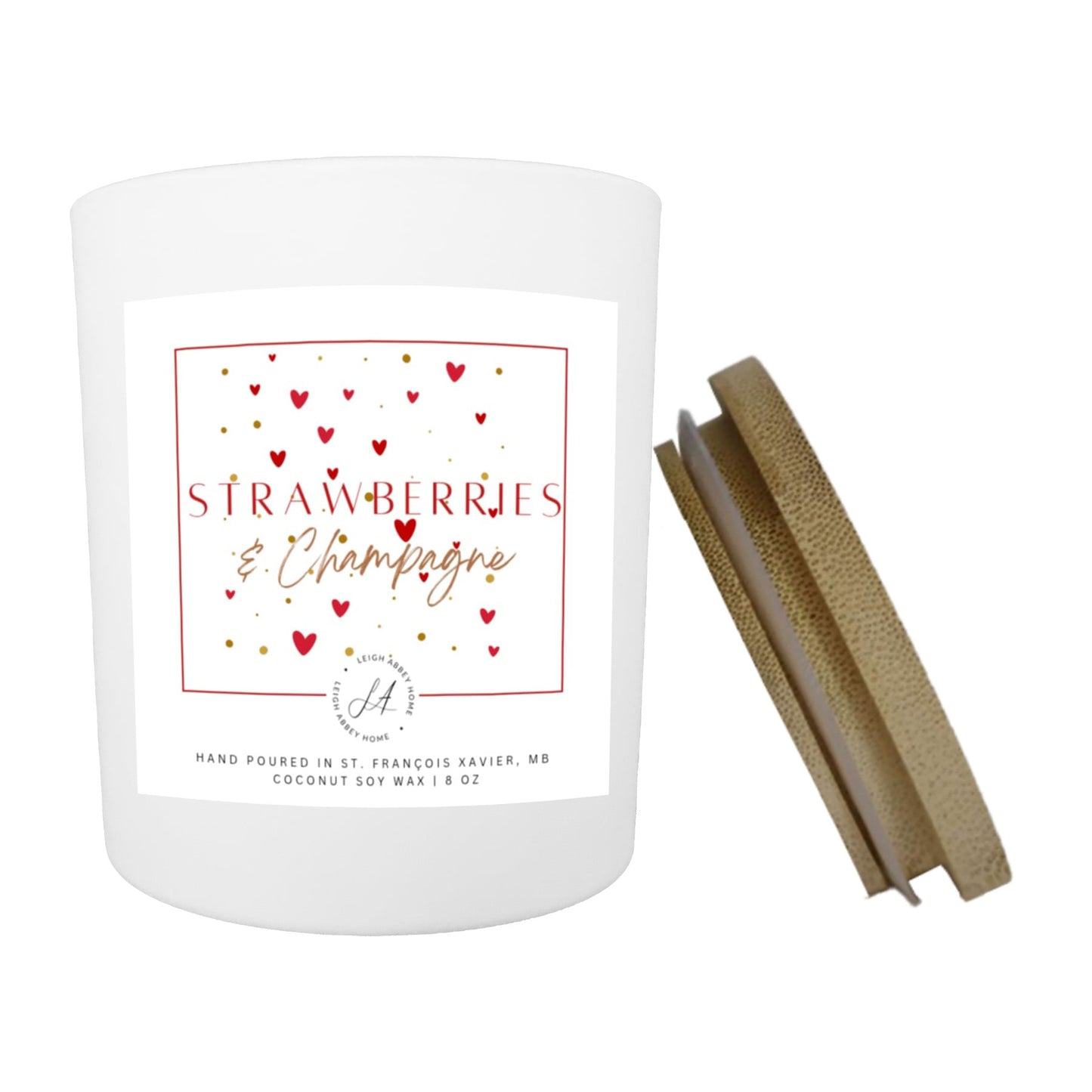 White Jar - Strawberries & Champagne