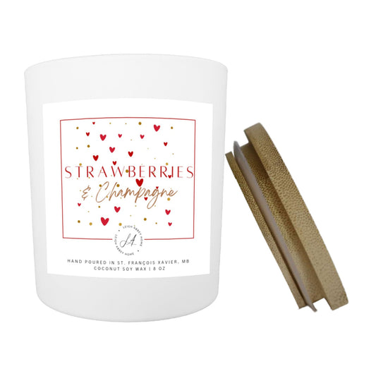 White Jar - Strawberries & Champagne